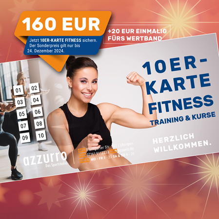 Training und Kurse - nur 160 EUR