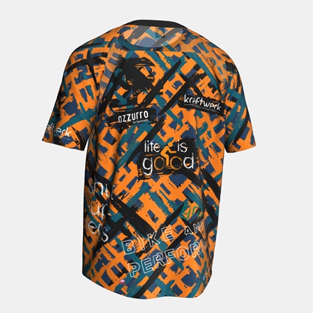 MTB-Trikot von hinten